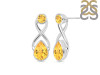 Citrine Stud Earring CIT-RDE-10.