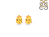 Citrine Stud Earring CIT-RDE-1174.