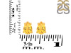 Citrine Stud Earring CIT-RDE-1174.