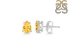 Citrine Stud Earring CIT-RDE-1174.