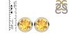 Citrine Stud Earring CIT-RDE-1433.