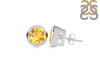 Citrine Stud Earring CIT-RDE-1243.