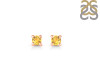 Citrine Stud Earring CIT-RDE-1296.