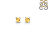 Citrine Stud Earring CIT-RDE-1296.