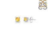 Citrine Stud Earring CIT-RDE-1296.