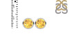 Citrine Stud Earring CIT-RDE-1375.