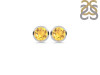 Citrine Stud Earring CIT-RDE-1375.
