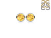 Citrine Stud Earring CIT-RDE-1426.