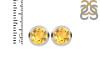 Citrine Stud Earring CIT-RDE-1244.
