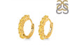 Citrine Hoop Hoop Earring CIT-RDE-1473.
