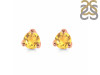 Citrine Stud Earring CIT-RDE-1517.