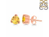 Citrine Stud Earring CIT-RDE-1517.