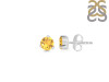 Citrine Stud Earring CIT-RDE-1565.