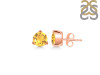 Citrine Stud Earring CIT-RDE-1567.