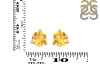 Citrine Stud Earring CIT-RDE-1568.