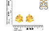 Citrine Stud Earring CIT-RDE-1568.