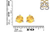 Citrine Stud Earring CIT-RDE-1568.