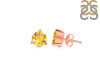 Citrine Stud Earring CIT-RDE-1568.