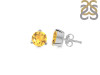 Citrine Stud Earring CIT-RDE-1568.