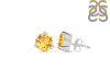 Citrine Stud Earring CIT-RDE-1569.