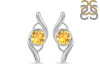 Citrine Stud Earring CIT-RDE-2.
