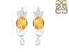 Citrine Stud Earring CIT-RDE-4.