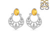 Citrine Stud Earring CIT-RDE-51.