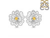 Citrine Stud Earring CIT-RDE-60.