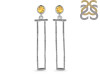 Citrine Earring CIT-RDE-614.