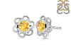Citrine Stud Earring CIT-RDE-7.