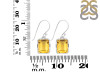 Citrine Earring CIT-RDE-711.