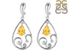 Citrine Earring CIT-RDE-76.
