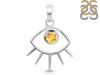 Citrine Eye Pendant CIT-RDEP-875A.
