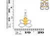 Citrine Butterfly Pendant CIT-RDEP-883.
