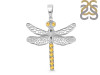 Citrine Dragon Fly Pendant CIT-RDP-158.