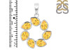 Citrine Pendant CIT-RDP-25.