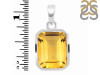 Citrine Pendant CIT-RDP-461.