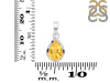 Citrine Pendant CIT-RDP-468.