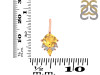 Citrine & White Topaz Pendant CIT-RDP-729.