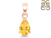 Citrine Pendant CIT-RDP-757.