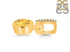 Citrine & White Topaz Pendant CIT-RDP-959-CZ-LOOP.