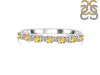 Citrine & White Topaz Ring CIT-RDR-2201.