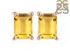 Citrine Stud Earring CIT-RE-11.
