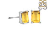 Citrine Stud Earring CIT-RE-11.
