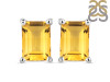 Citrine Stud Earring CIT-RE-11.