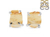 Citrine Raw Crystal Stud Earring CIT-RE-200.