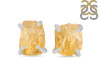 Citrine Raw Crystal Stud Earring CIT-RE-350.