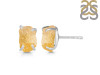 Citrine Raw Crystal Stud Earring CIT-RE-397.