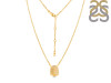 Citrine Raw Crystal Necklace CIT-RN-200.