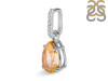 Citrine & White Topaz Pendant CIT-RP-76.